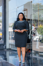Black office dress